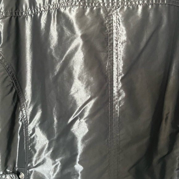 Zara Man Silver Grey Zip Up Bomber  Quilted Lining Jacket Sz L - Picture 5 of 13